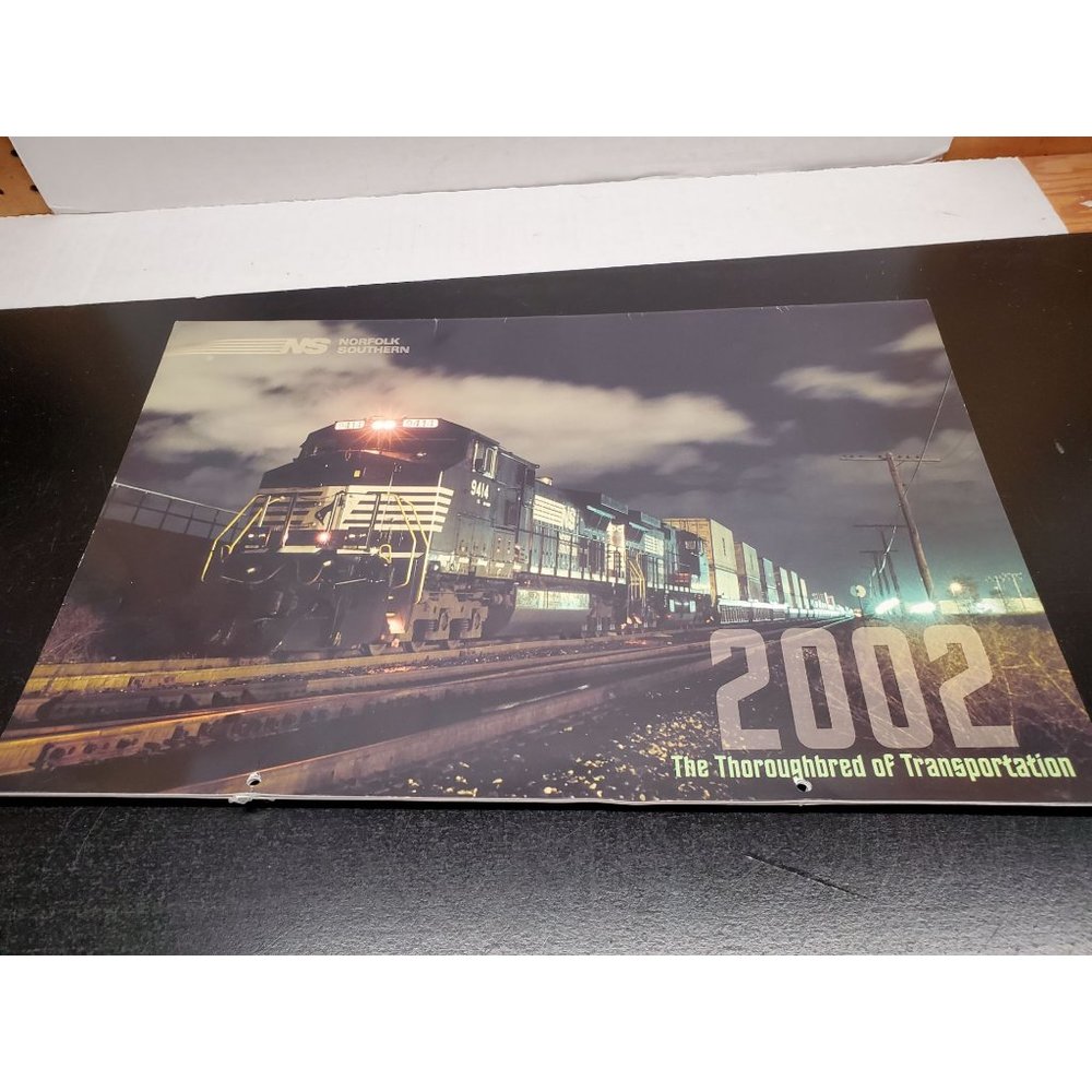 2002 Norfolk Southern Railroad Calendar -‎ Oversize